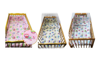 Ochranný límec mantinel (100% bavlna + molitan) Sovičky