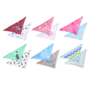 Bavlněné slintáčky 2 ks Babyono 