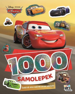 1000 samolepek s aktivitami - Auta