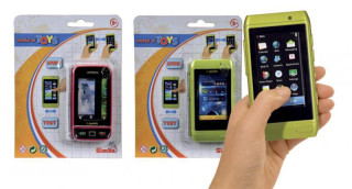 Mobilní telefon s dotykovým displejem, 2 druhy