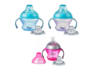 Přechodový hrnek se savičkou a pítkem 150ml 4m+ 