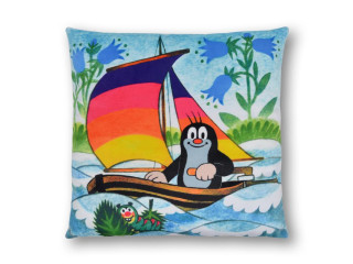 Polštář Krtek 30x30cm Jachtař