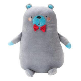 Plyšový polštářek velký Bear Grey