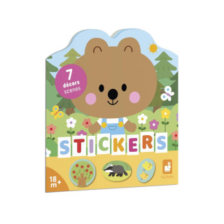 Samolepky Les 7 předloh Janod