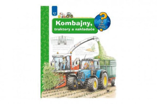 Knížka Kombajny, traktory a nakladače