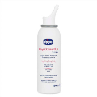 Sprej do nosu hypertonický s mořskou vodou PhysioCleanIPER na ucpaný nos Chicco 100 ml