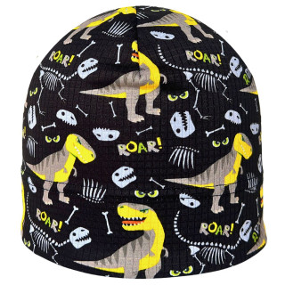 Funkční čepice Picowinter Dinosauři RDX Černá