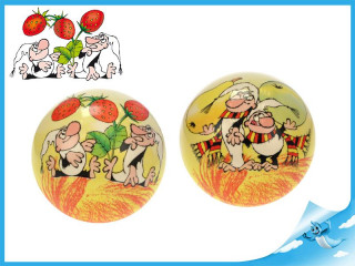 Míč 14cm Křemílek a Vochomůrka 10m+ v síťce