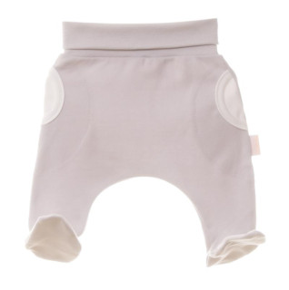 Polodupačky bavlněné Baggy MKcool SV. ŠEDÉ Vel. 62 POUŽITÉ