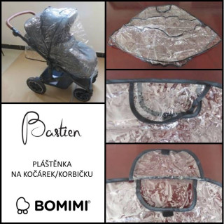 Bomimi BASTIEN pláštěnka kočárek-korba