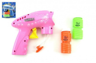 Pistole bublifuk plast 15x15 cm na setrvačník