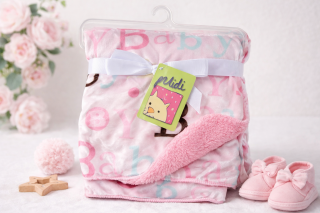 Deka kojenecká oboustranná, Pidilidi růžová