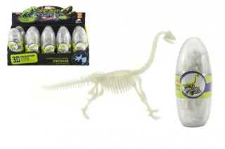 Vejce dinosaurus svítící 3D kostra