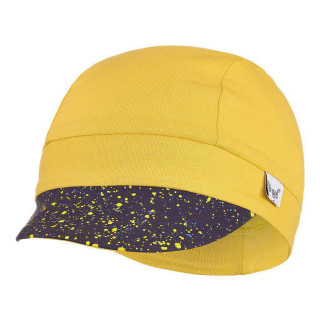 Kšiltovka tenká vzor Outlast® UV 50+ Oliva/tm. modrá vzor