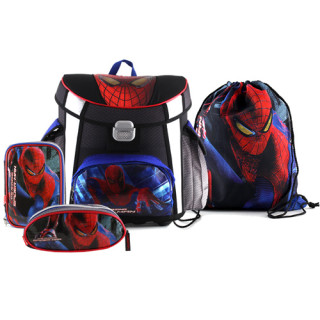 Školní aktovka set Spiderman - 4dílná školní sada