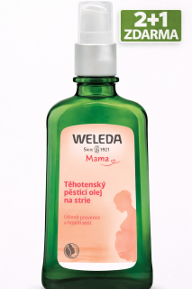 Těhotenský pěsticí olej na strie 100 ml Weleda