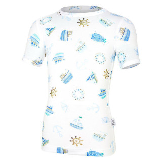 Tričko tenké KR tisk UV 50+ Outlast® Moře