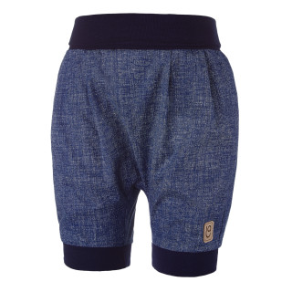 Šortky tenké harémky denim vzor Little Angel 