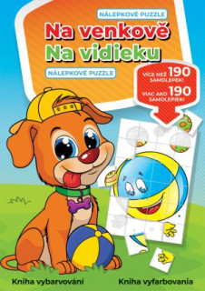 Na venkově - nálepkové puzzle