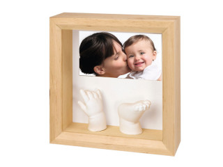 Baby Art Rámeček pro 3D otisk Photo Sculpture Frame Natural nezobra