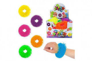 Náramek antistresový mačkací natahovací silikon 11 cm