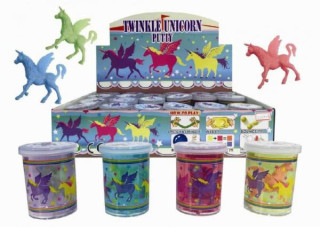 Sliz - hmota jednorožec kůň 6 cm