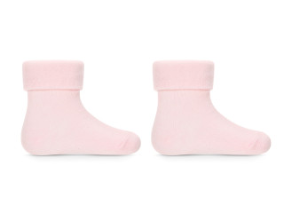 Kojenecké ponožky BIO bavlna růžové Be Snazzy