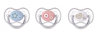 Dudlík 6 - 18 m silikonový anatomický Newborn Baby Canpol babies