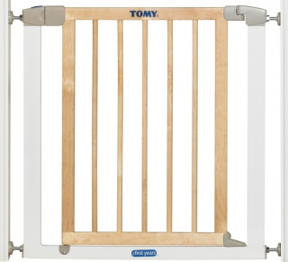 Dětská zábrana TOMY - dřevěná samonosná