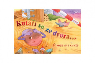 Knížka Kutálí se ze dvora 24 x 16 cm