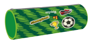 Pouzdro etue kulatá OXY Style Mini football green