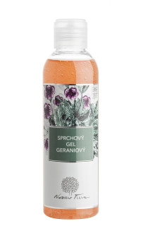 Sprchový gel Geraniový 200 ml Nobilis Tilia