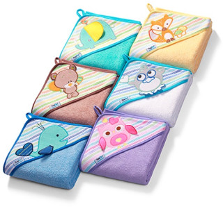 Dětská osuška s kapucí 100x100 cm Baby Ono