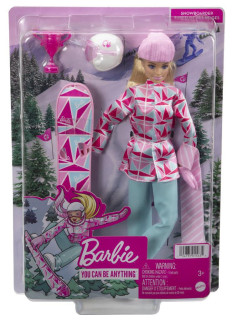 Zimní sporty Snowboardistka Barbie