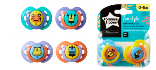 Šidítko C2N silikon Fun 2ks 0-6m Tommee Tippee