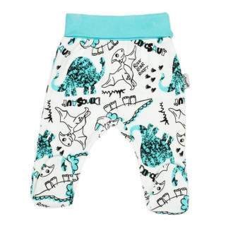 Kojenecké bavlněné polodupačky Nicol Dinosaur