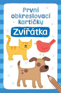 První obkreslovací kartičky  Zvířátka