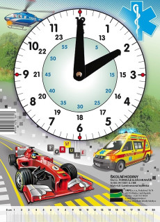 Hodiny školní Záchranáři - Formule Emipo