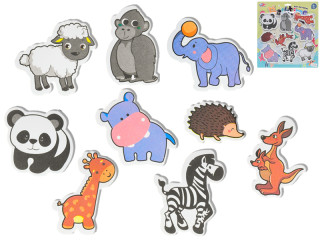 Zvířátka pěnová do vany 9 ks