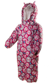 Overal - kombinéza dětská zimní nepromokavá, Pidilidi růžová