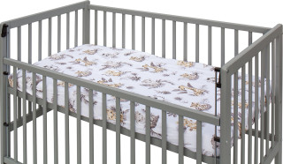 Prostěradlo do postýlky Afrika 120 x 60 cm béžové Scarlett