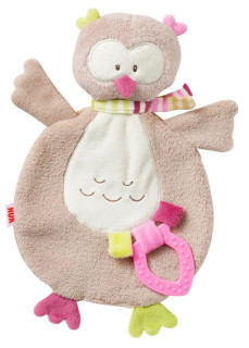 Dečka-mazlíček+kousátko Sovička NUK FOREST FUN