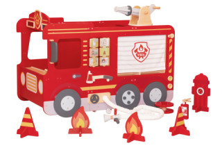 Dřevěné hasičské vozidlo velké Viga