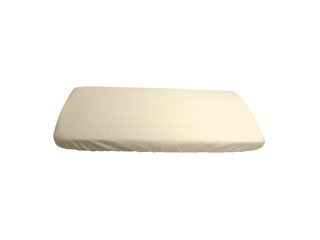 Prostěradlo bavlněné plátýnko 70 x 160 cm Bílé