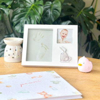 Fotorámeček pro miminko se sadou na 3D otisky Albi