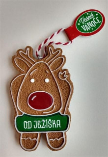 Perníčky ozdoba na stromeček Od Ježíška sob