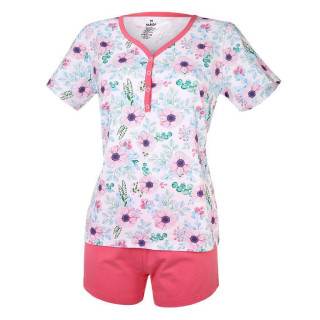 Souprava dámská TISK Outlast® Květy/růžová