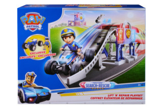 Tlapková Patrola výtah s dráhou