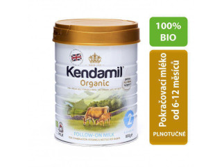 Kendamil Bio Nature kojenecké mléko 2 pokračovací 800 g DHA+ 2. JAKOST pouze 1 ks skladem