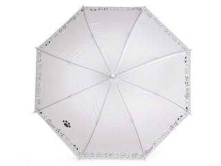 Dětský vystřelovací deštník bílá tlapka